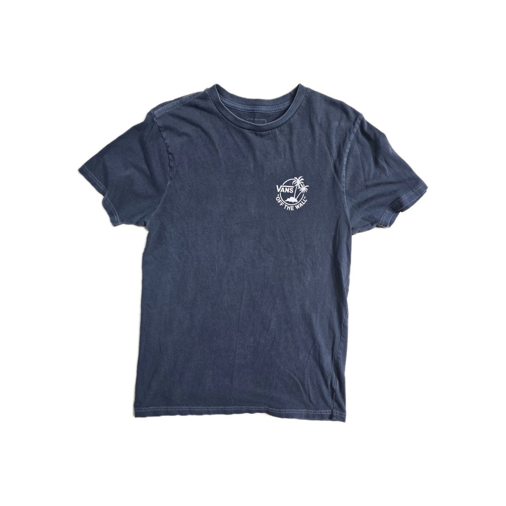 Vans Men's Tshirt M Premium Blue Logo